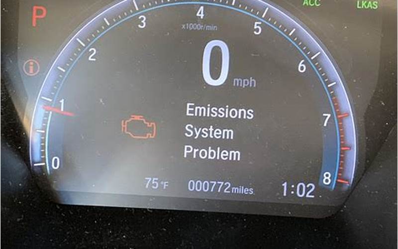 Honda Civic Emissions System Problem