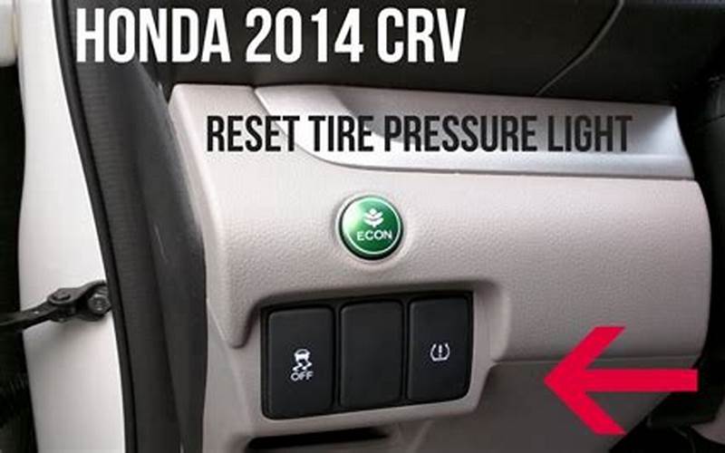 Honda CRV Tire Pressures Low