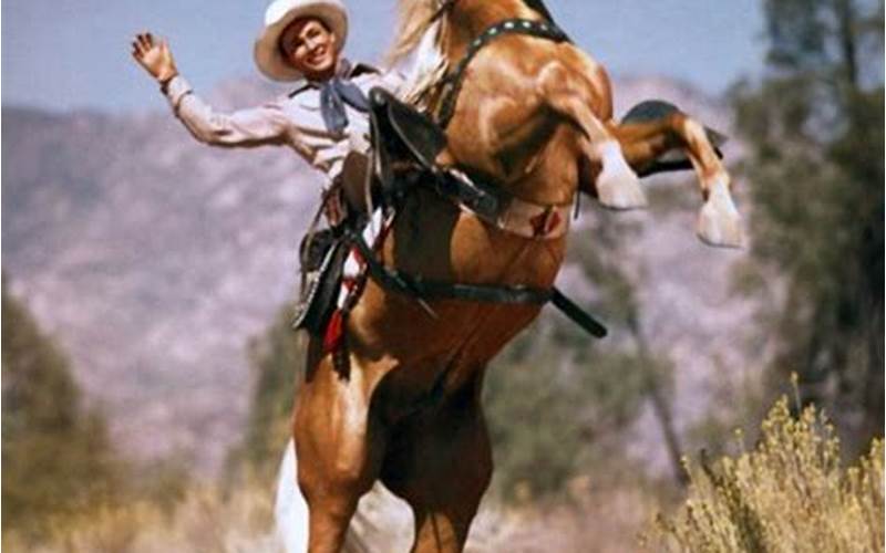 Horse In Western Movie