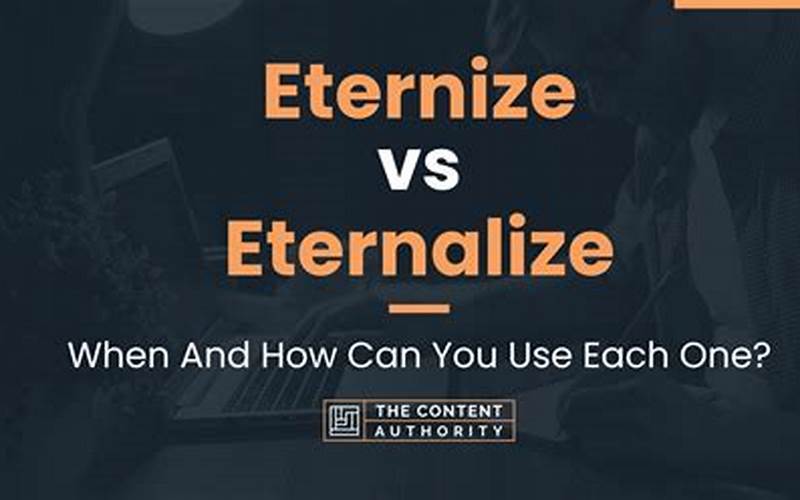 How Eternalize Works