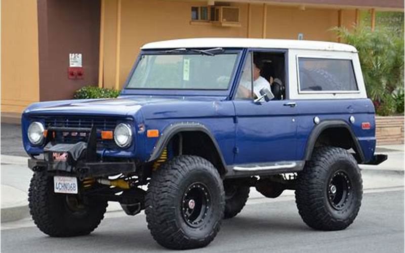 How Much To Pay For An Older Ford Bronco
