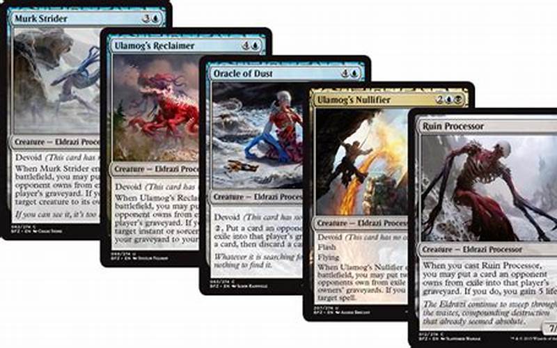How To Build A Devoid Deck In Magic The Gathering