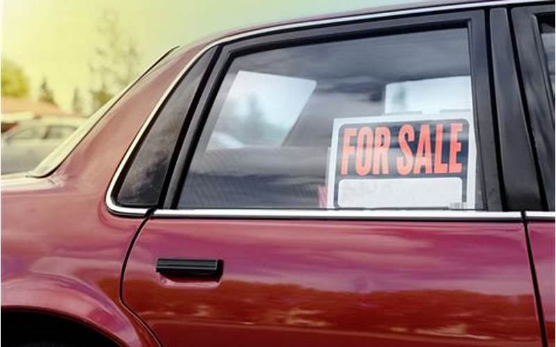 How To Buy A Car From A Private Seller