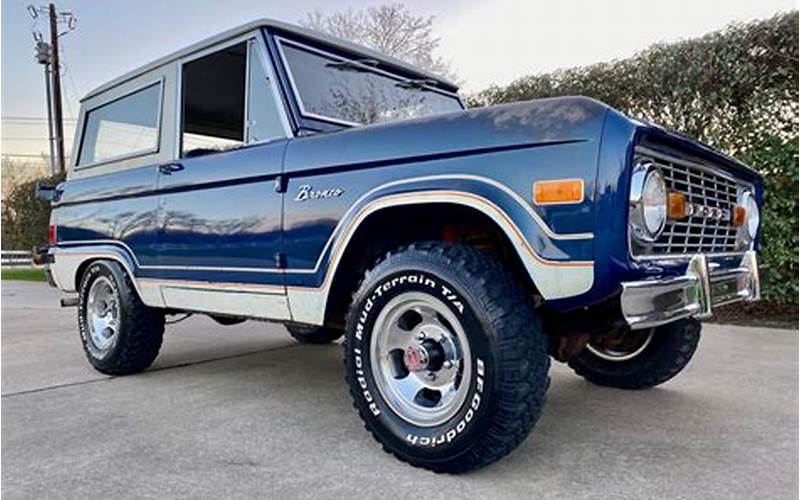 How To Evaluate A 1977 Ford Bronco
