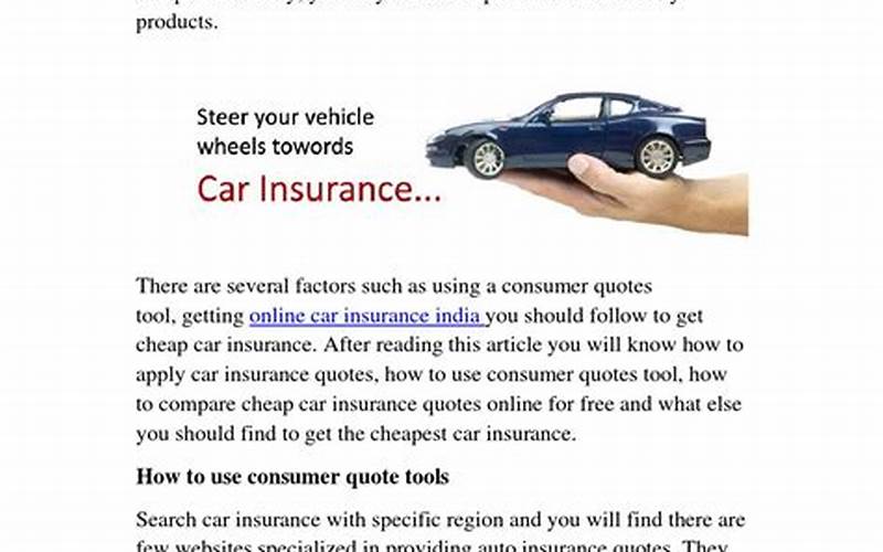 How To Get A Quote In Schoolsfirst Car Insurance