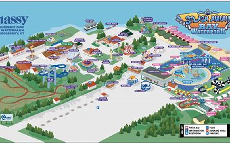 How To Get Quassy Amusement Park Map