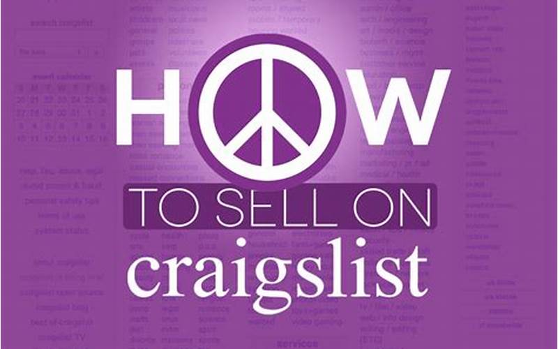 How To Sell A Troca On Craigslist
