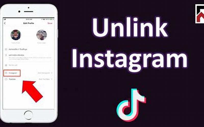 How To Unlink Instagram From Tik Tok