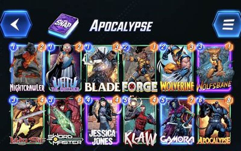 How To Use Marvel Snap Apocalypse Deck