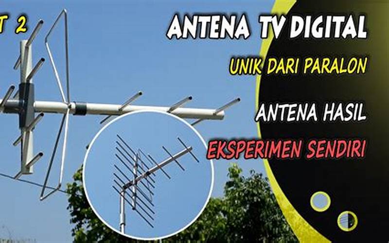 Hubungkan Antena Ke Converter Tv Digital