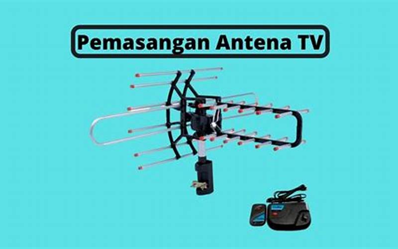 Hubungkan Kabel Antena Ke Receiver Tv Digital