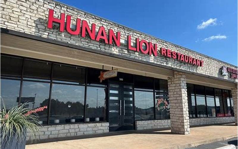 Hunan Lion Round Rock: A Delicious Chinese Cuisine