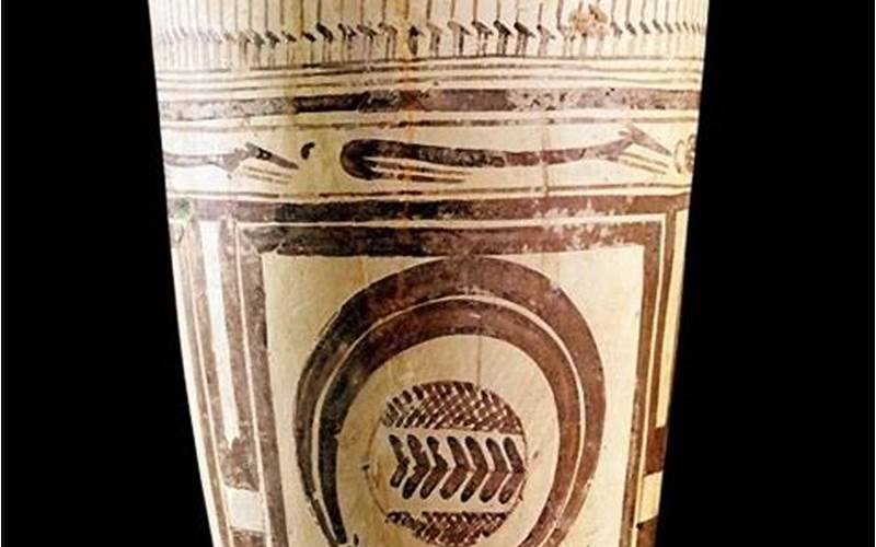 Beaker with Ibex Motifs: A Beautiful Piece of Ancient Art