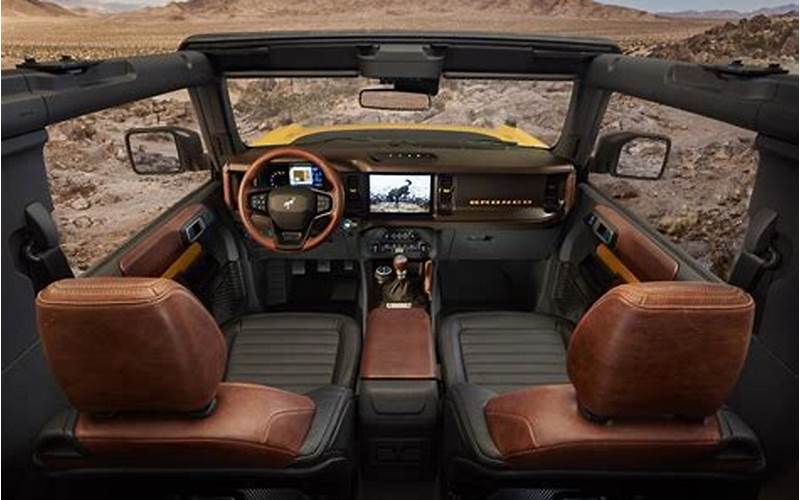 Icon Ford Bronco Interior