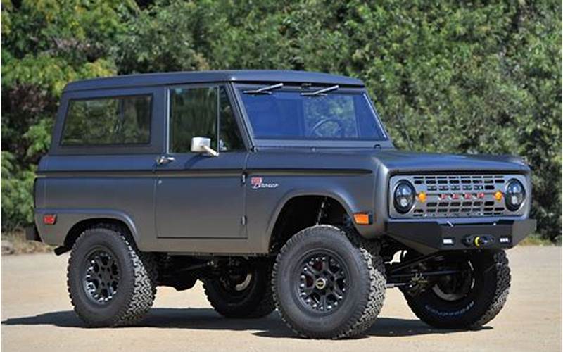 Iconic Ford Bronco