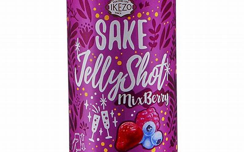 Ikezo Sake Jelly Shot In Hand