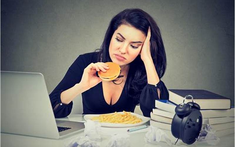 Image Of Person Stress Eating