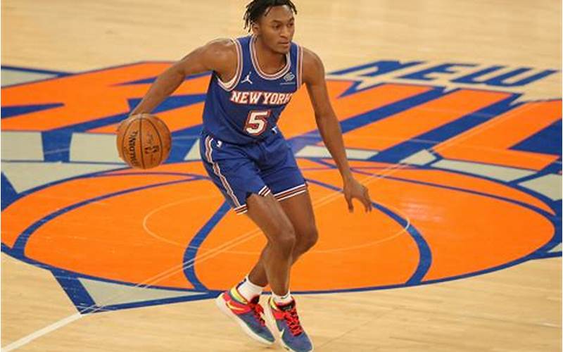 Immanuel Quickley Playing For New York Knicks