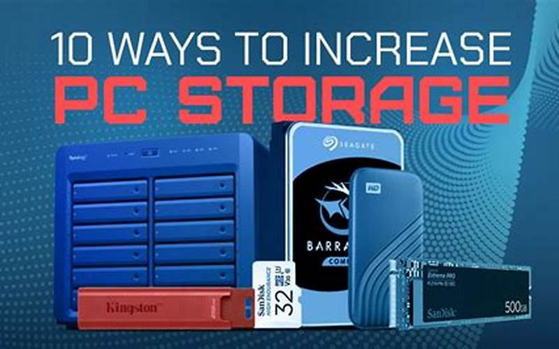 Increased Storage Space