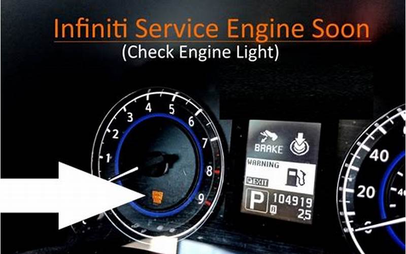 Infiniti Service Engine Soon Light: Causes and Solutions