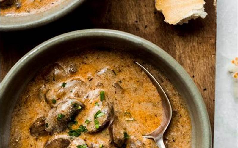 Ingredients For Hungarian Mushroom Soup
