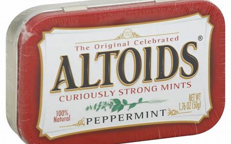 Ingredients In Altoids