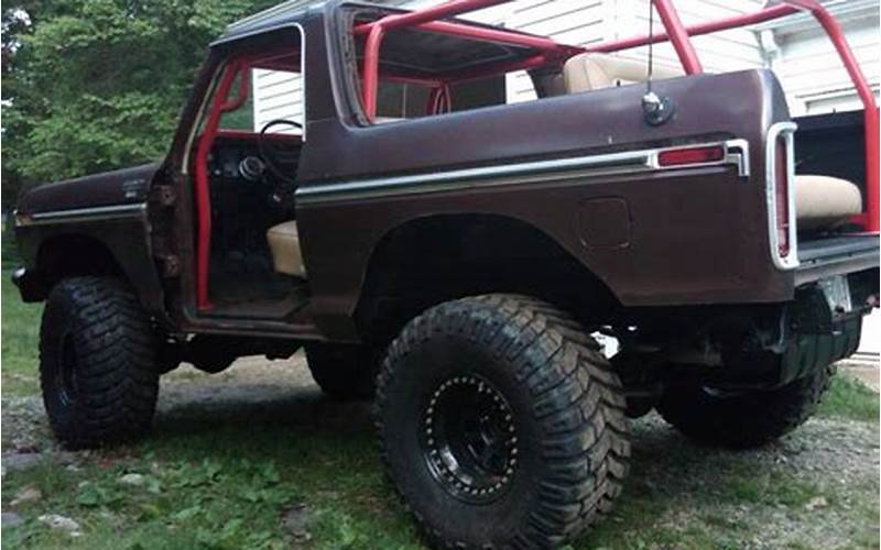 Installation Of Ford Bronco Roll Cage