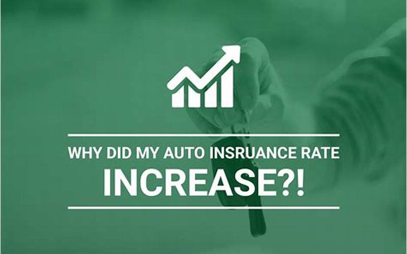 Insurance Rates Increase
