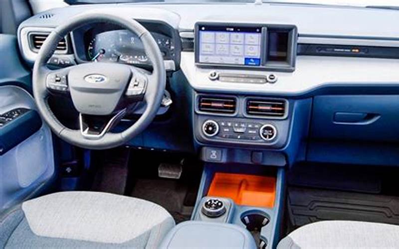 Interior And Features Of The 2022 Ford Maverick