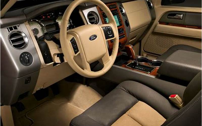 Interior Of 2009 Ford Expedition El Eddie Bauer