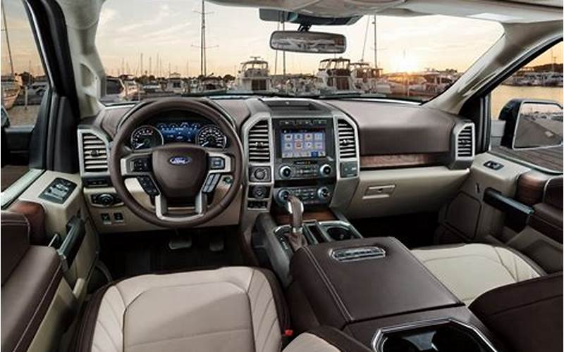 Interior Of The Ford F150 Raptor