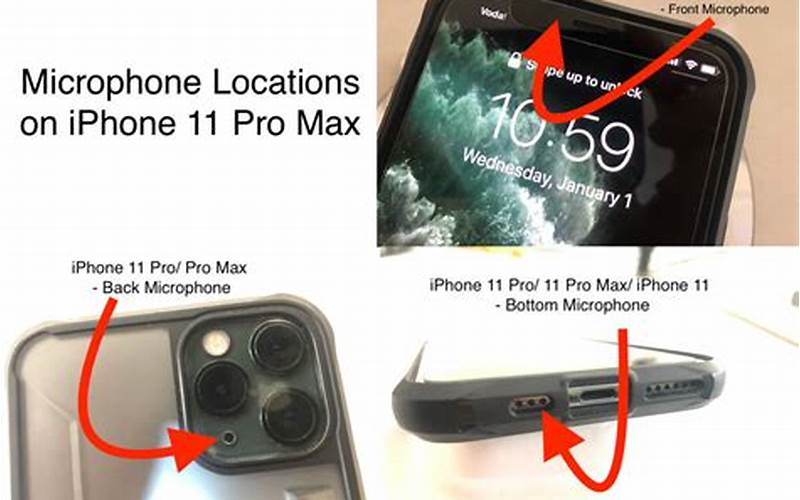 Where Is The Microphone On An iPhone 11? - GadgetMates