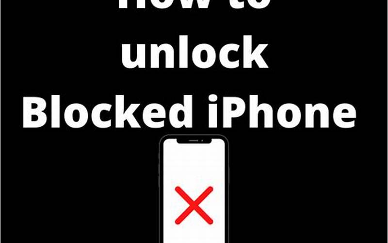 Iphone Blocked