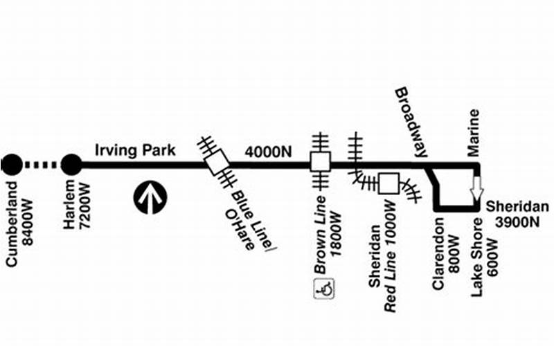 Irving Park Bus Route