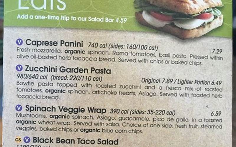 Jason’s Deli Vegan Options