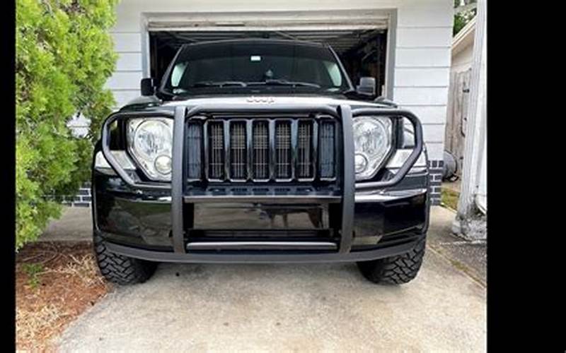 Jeep Liberty With Brush Guard