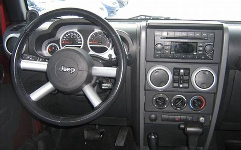 Jeep Wrangler 2008 Interior