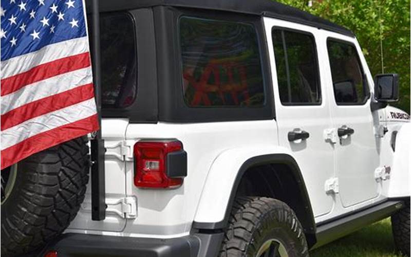 Jeep Wrangler Flag Mount Installation