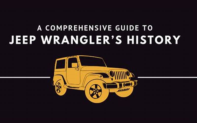Jeep Wrangler History Report
