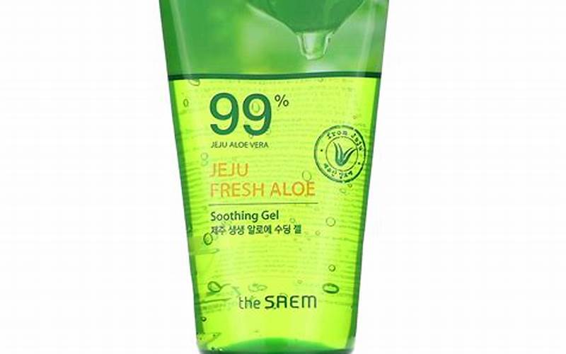 Jeju Fresh Aloe Soothing Gel Untuk Jerawat