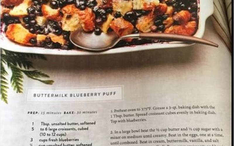 Joanna Gaines Blueberry Puff Step By Step