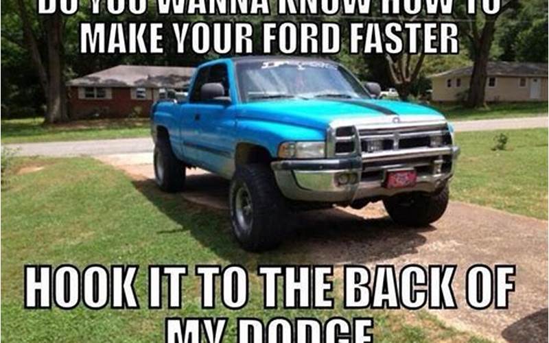 Jokes About Dodge Trucks: A Humorous Take on America’s Favorite Pick-Up