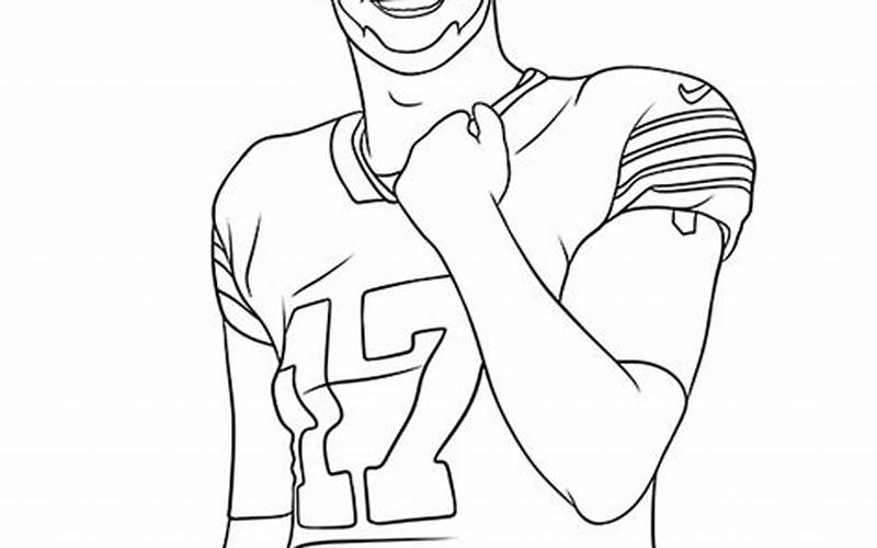 Josh Allen Coloring Pages: A Fun and Creative Way to Show Support for Your Favorite Quarterback