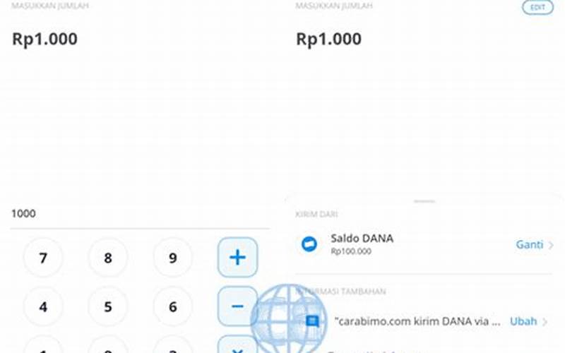 Jumlah Uang Yang Akan Ditransfer