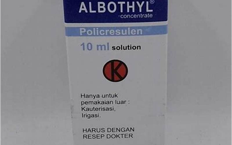 Kegunaan Albothyl Untuk Jerawat