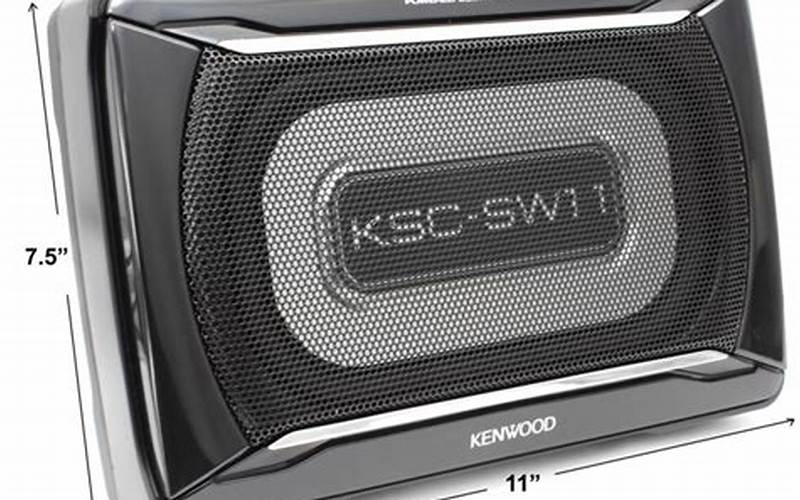 Kenwood Ksc-Sw11 150W Compact Powered Subwoofer
