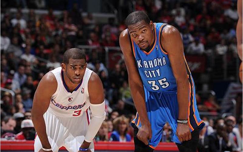 Kevin Durant And Chris Paul