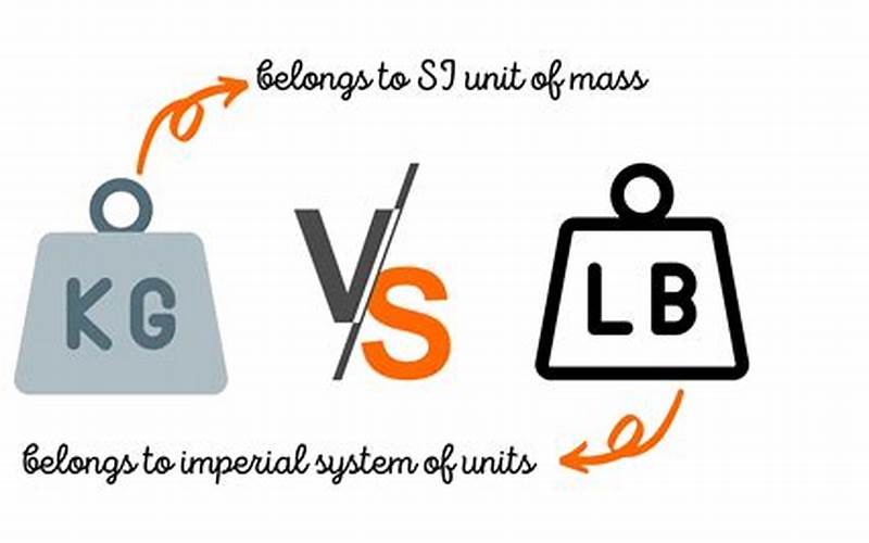 Kg Vs Lb Comparison