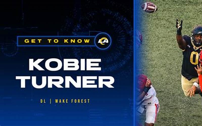 Kobie Turner NFL Draft