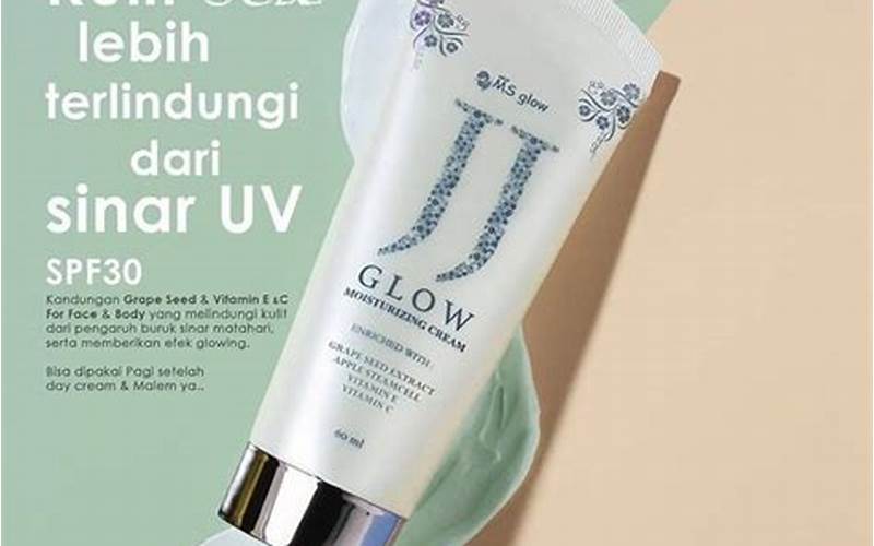 Kulit Bebas Bekas Jerawat Dengan Ms Glow Moisturizer